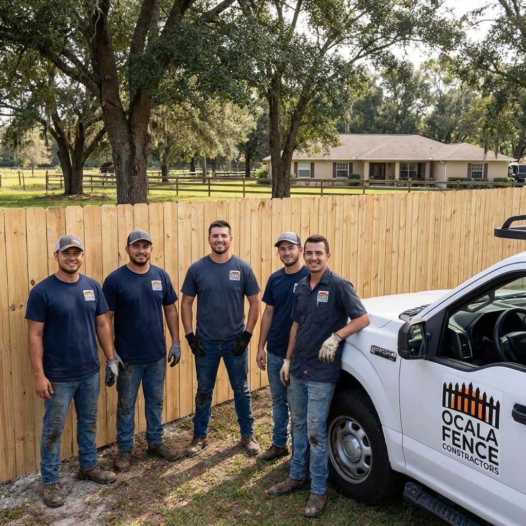 The Ocala Fence Contractors team